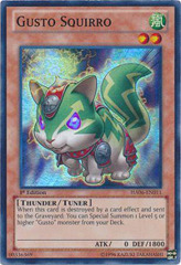 Gusto Squirro - HA06-EN011 - Super Rare - 1st Edition